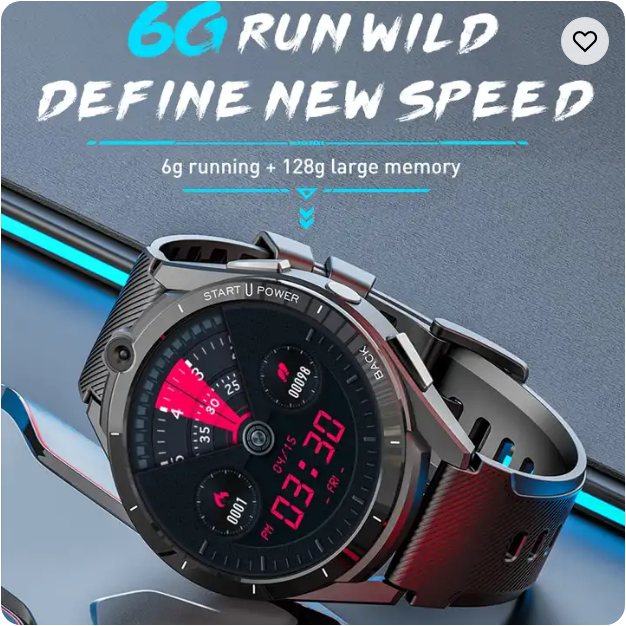 LEMFO LEM16 Smart Watch Men 8 core 6G 128G Smartwatch 2022 Android