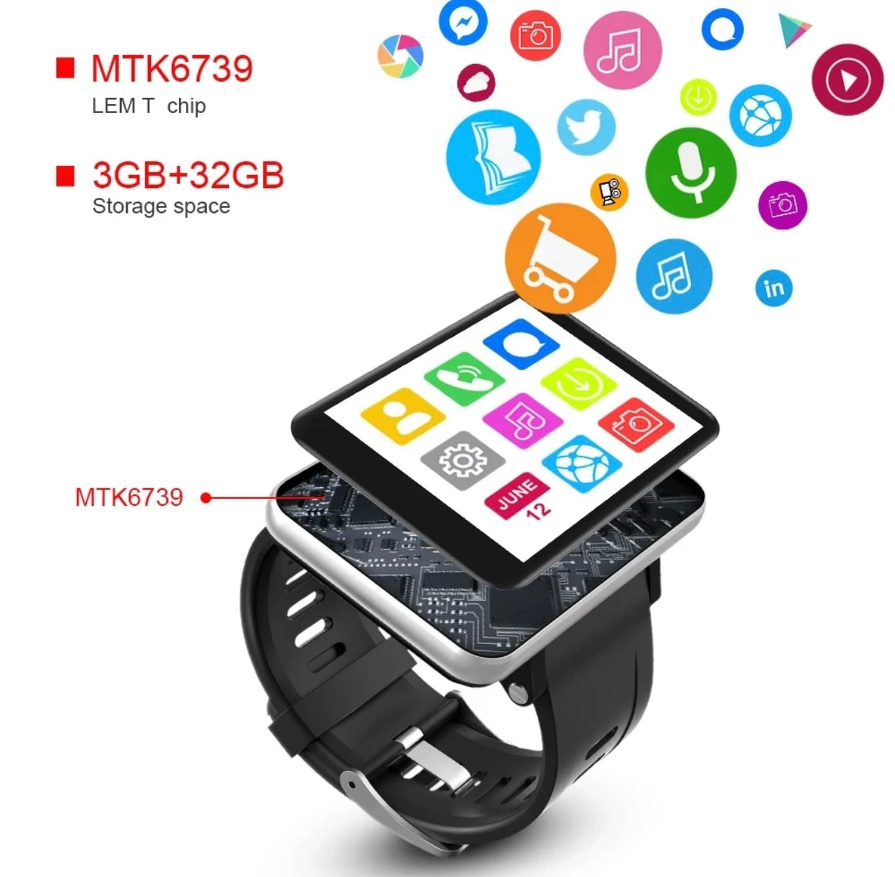 Lemfo LemT Smart Watch