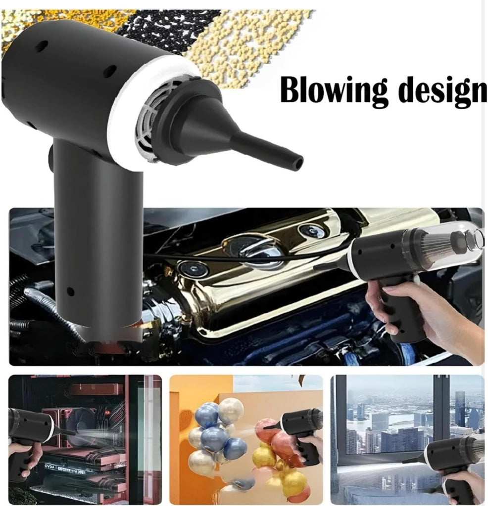Lexiv 3 in 1 Portable Car Vacuum Cleaner with Blower