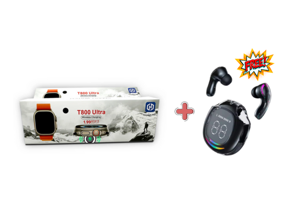 T800 Ultra Smart Watch + Free UltraPods