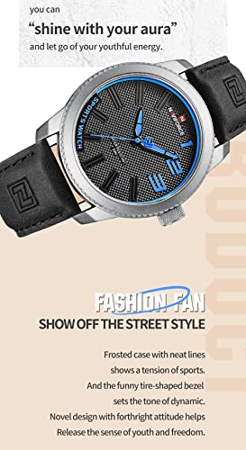 Naviforce men's fashion sport watches 2025