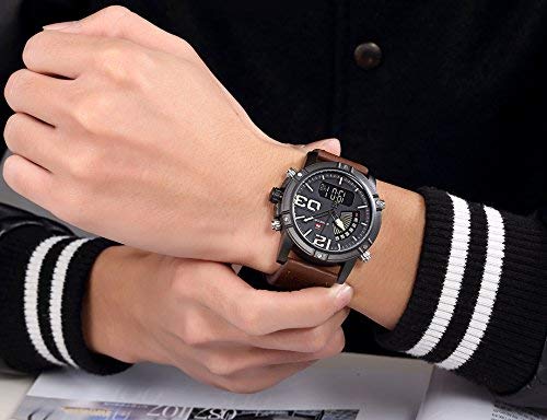 Naviforce NF9095-BYBN Analogue Digital Wrist Men's Watch