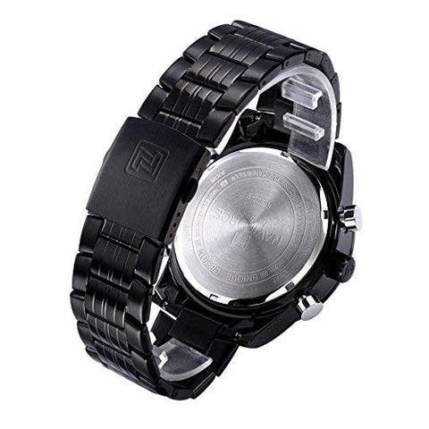 Naviforce NF9024-BBW Digital Black Dial Men's Watch