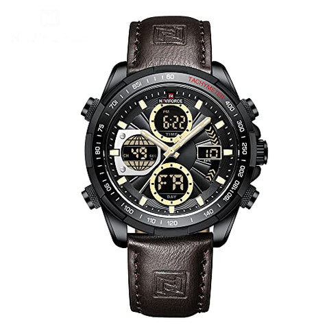 NAVIFORCE NF9197 Men's Military Digital Watches Analog Quartz
