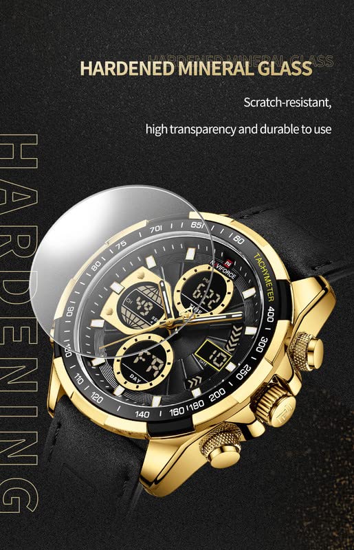 NAVIFORCE NF9197L-GBB Analog Men's Watch